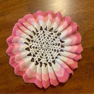 11” Handcrafted Doily~boho
style~vintage~handmade~farmhouse~
Unique~grannycore
